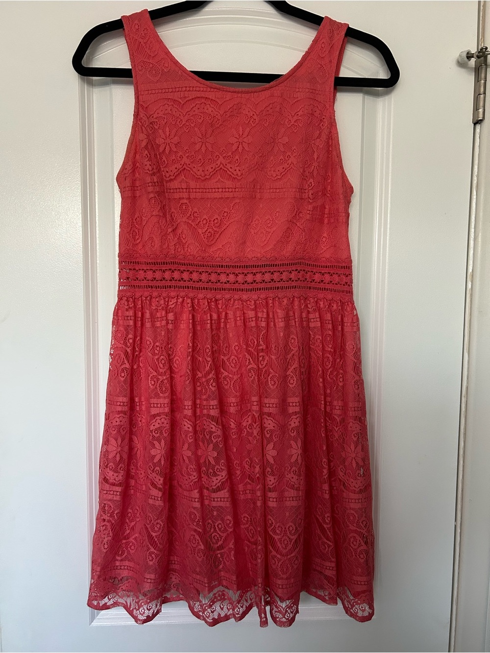 Lacey Coral Pink Dress